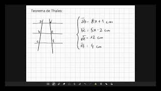 Teorema de Thales y Pitágoras [upl. by Akinad]