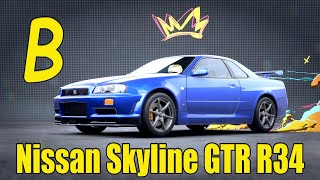 Need For Speed Unbound Nissan Skyline GT R V spec R34 Build B Class [upl. by Lewendal112]