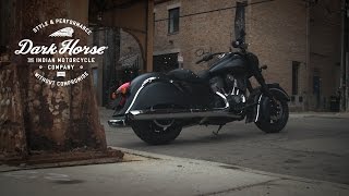 A Closer Look at the 2016 Indian Chief Dark Horse [upl. by Nanine494]