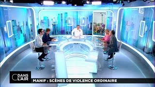 C dans lair du 26052016  MANIF  SCÈNES DE VIOLENCE ORDINAIRE [upl. by Ahsinrad495]