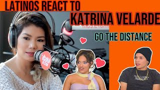 Latinos react to KATRINA VELARDE Highest Version go the distance COVER on wish bus  REACTION [upl. by Hedda509]