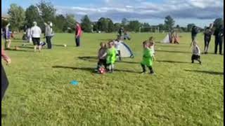 Kids playing soccer [upl. by Nagiam]