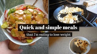 Quick amp Simple Meals Im Eating to Lose Weight  40 lbs down  Ideal Protein [upl. by Einrae511]