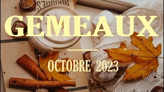 GEMEAUX♊ Octobre 2023 〰 la Lumière après lAttente [upl. by Tommie]