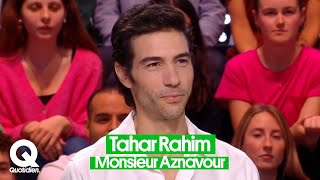 Tahar Rahim se glisse dans la peau de Charles Aznavour [upl. by Vergne]