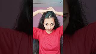 10 Second Easy open hair hairstyle hairstyle Get ready with me  🥰🥰🥰🥰🥰 [upl. by Oiludbo]