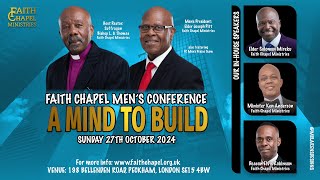 A MIND TO BUILD  MENS CONFERENCE Day 2  27th October 2024 [upl. by Zusman931]