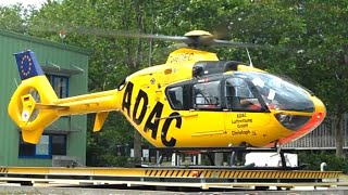 Rettungshubschrauber Christoph 31 Landung und direkt folgender Alarmstart [upl. by Eddie]