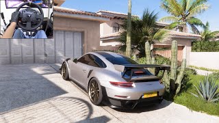 900HP Porsche 911 GT2 RS  Forza Horizon 5  Thrustmaster TX [upl. by Elleinahc]