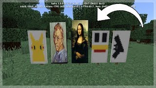 MCPE  5 more Cool Banner Designs Minecraft PE 12 [upl. by Ahsain]