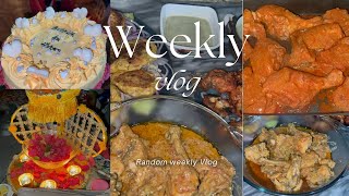 Weekly Review in a Vlog II Vegetables amp Makai ki Fasal II Cousin’s Ubtan II Birthday Party 🥳 [upl. by Tebasile]