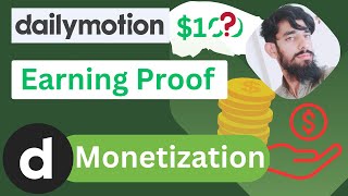 Dailymotion Earning Proof  Dailymotion Monetization  How to Earn Money from Dailymotion [upl. by Kelda]