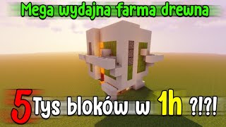 🔴NAJLEPSZA farma drzew w Minecraft 114 🔴 ⚡SUPER WYDAJNA⚡ [upl. by Kirshbaum727]