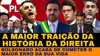 BOLSONARO COMETE O MAIOR ERRO DA SUA VIDA MAIOR TRAIÇ4O DA HISTÓRIA MARÇAL CONTRA TODO O SISTEMA [upl. by Hodosh]