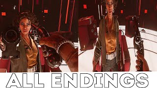 DEATHLOOP ALL ENDINGS Walkthrough  Kill All Visionaries Deathloop Ending 1 Ending 2 amp Ending 3 [upl. by Nnayrrehs]