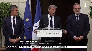 quotNous nacceptons pas ce ministrequot  la nomination de Philippe Vigier ulcère les députés ultramarins [upl. by Aida10]