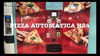 IL PRIMO DISTRIBUTORE DI PIZZA AUTOMATICO A RIMINI PRONTA IN 2 MINUTI [upl. by Llejk74]