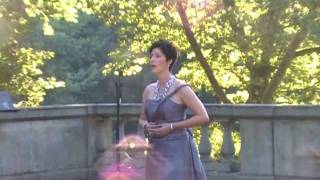 Casta Diva aria from Norma by Bellini in Cleveland Garden [upl. by Verdi]