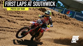 2024 Southwick Motocross  Press Day Raw [upl. by Einhapets]