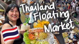 Thailand Floating Market Damnoen Saduak Maeklong Railway Market   Kris Lumagui [upl. by Alec]