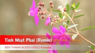 KARAOKE  Tình Nhạt Phai Remix  Nhạc Hoa  Khúc Lan  Beat Chuẩn [upl. by Aicelf]