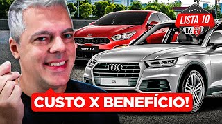 10 CARROS ATÉ 90 MIL REAIS os MELHORES CUSTO BENEFÍCIO de 2024 [upl. by Gruchot]