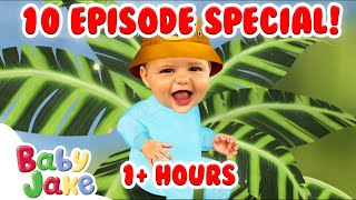 BabyJakeofficial  🥳🔟 10 EPISODE SPECIAL 🔟🥳  1 HOUR SPECIAL  Yacki Yacki Yoggi [upl. by Kapeed371]