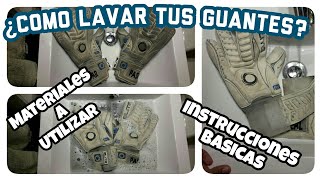 ¿CÓMO LAVAR TUS GUANTES DE PORTERO  Tips para Porteros 3 Español [upl. by Aiekam]