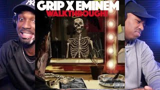 Grip ft Eminem  Walkthrough FIRST REACTIONREVIEW [upl. by Pearlstein]