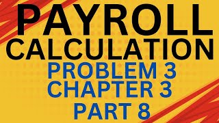 PayrollProblem3SalaryChapter3part8 payroll salaryincrease2024 payrollsystem accounting [upl. by Ayr74]