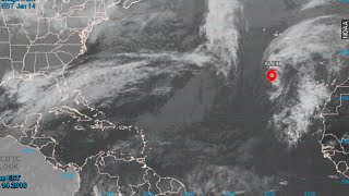 Alex Becomes The First Hurricane To Form In January Since 1938  Newsy [upl. by Anirdnajela]