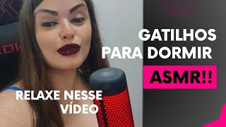 ASMR PALAVRAS DE AFIRMAÇÕES Relaxe comigo [upl. by Adur]