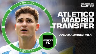 Julian Alvarez wasnt gonna play if he stayed with Man City  Ale on Atletico Madrid news  ESPN FC [upl. by Olenolin322]