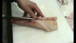 Angler filetieren  How to filet monkfish [upl. by Eeniffar985]