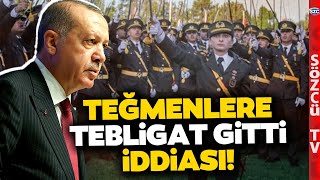 Teğmenlere Tebligatlar Gitmeye Başladı İddiası Emekli Generalden Tarihi Tepki [upl. by Eylsel]