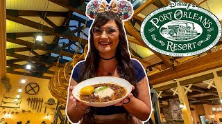 Boatwrights Dining Hall DINNER ⚜️ Disney World Port Orleans Riverside food review 2024 [upl. by Eekaz]