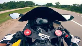 2013 zx6r top speed [upl. by Orelia106]