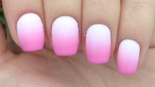 HOW TO MAKE PERFECT GRADIENT NAILS [upl. by Henderson]