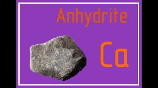 anhydrite [upl. by Jammal88]