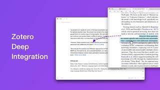 Zotero Deep Integration [upl. by Sewoll62]