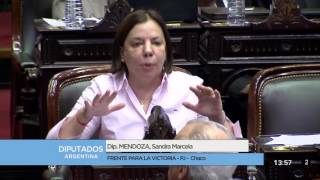 Diputada Mendoza Sandra Marcela  Sesión 06122016 [upl. by Arlynne]