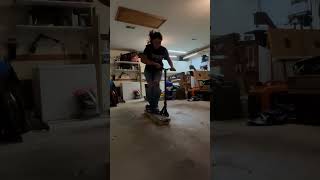 My first smith grind scootering scooters trending [upl. by Alessig]