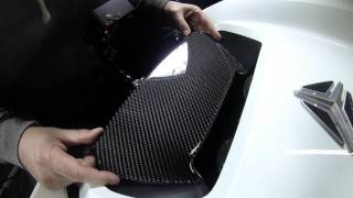 Polaris Slingshot Carbon Fiber Peel amp Stick Front Fascia Cover [upl. by Ennaeed]