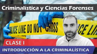 Clase 1 Introducción a la Criminalística 2023 [upl. by Harehs]