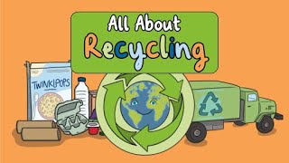 All About Recycling  Recycling For Kids  Earth Day  Twinkl USA [upl. by Nawk265]