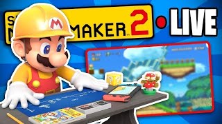 Playing your levels LIVE • Super Mario Maker 2 [upl. by Schober]