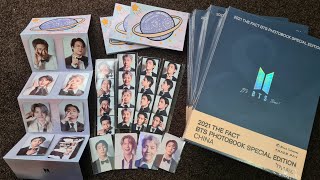 BTS 2021 The Fact Photobook Special Edition China Unboxing [upl. by Acalia]