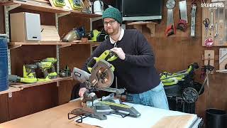 18V ONE™ 216mm Cordless Sliding Mitre Saw R18MS2160 [upl. by Adnov]