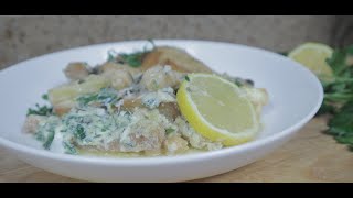 Easy Traditional Algerian Kbab  chicken and potatoes  delicious quick and easy to make [upl. by Caz]