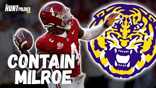 Can LSUs Defense Contain Jalen Milroe and Secure a Huge Win Over Alabama [upl. by Lib]